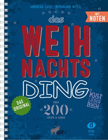 Das Ding Weihnachten Songbook Melodie/Texte/Akkorde Din A4 Ringbindung