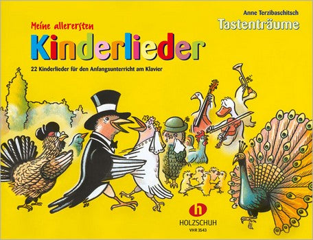 Tastenträume - Meine allerersten Kinderlieder für Klavier - Terzibaschitsch, Anne - Musik-Ebert Gmbh