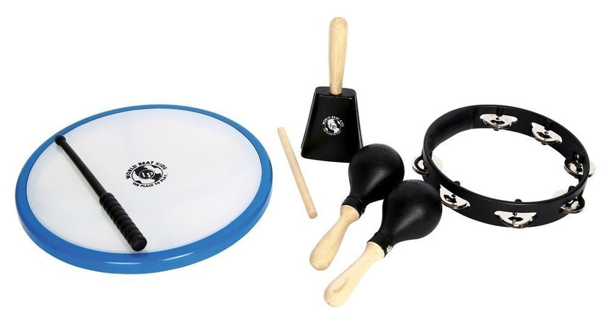 Latin Kids World Rhythm Set Percussion Pack WBK400 WB