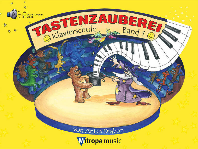 Tastenzauberei Band 1 (+Online-Audio) für Klavier - Drabon, Aniko