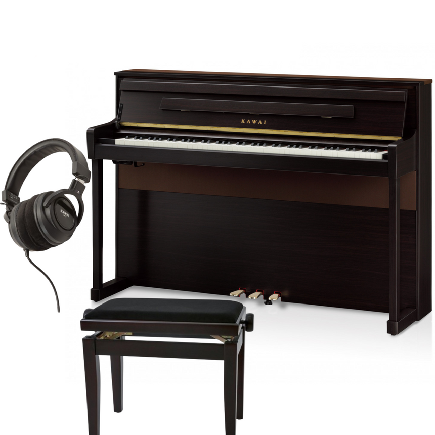 Kawai CA-901 Rosenholz Bundle mit Bank und Kopfhörer