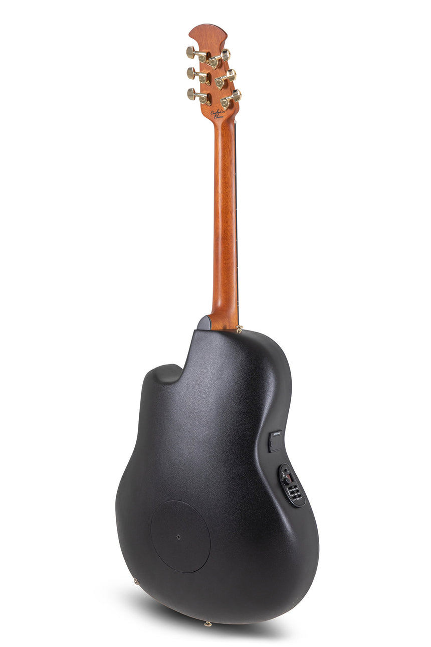 Ovation E-Akustikgitarre Celebrity Elite Plus Mid Cutaway CE44P-FKOA-G