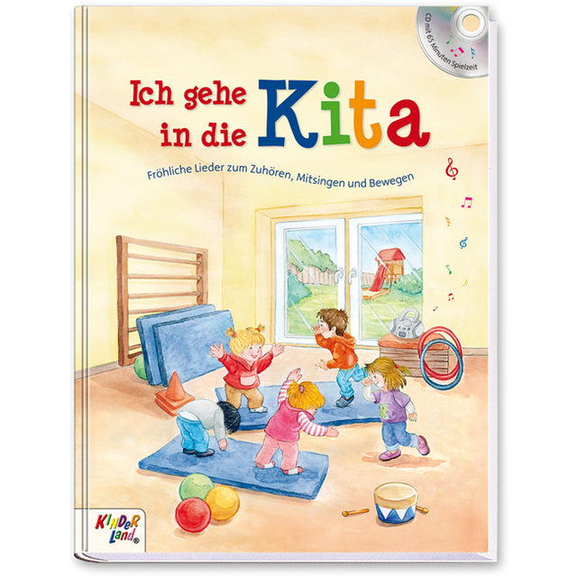 Ich gehe in die Kita - mit CD - Musik-Ebert Gmbh