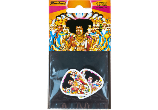 Player's Pack - Plektrum Jimi Hendrix Bold as love, medium (6 Stck.) - ADU JHP02M