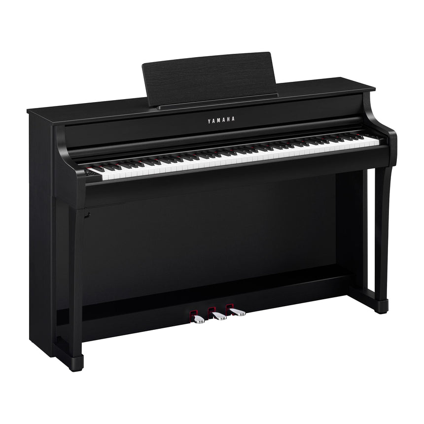 Yamaha CLP 835 Schwarz Matt Bundle mit Bank und Kopfhörer - (130€ Cashback nach Kauf direkt von Yamaha)