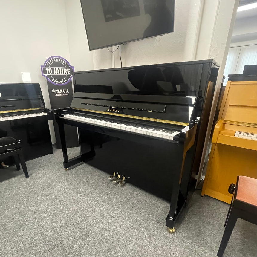 Kawai Klavier K-300 schwarz poliert Bj. 2019 - Bestzustand (gebraucht)