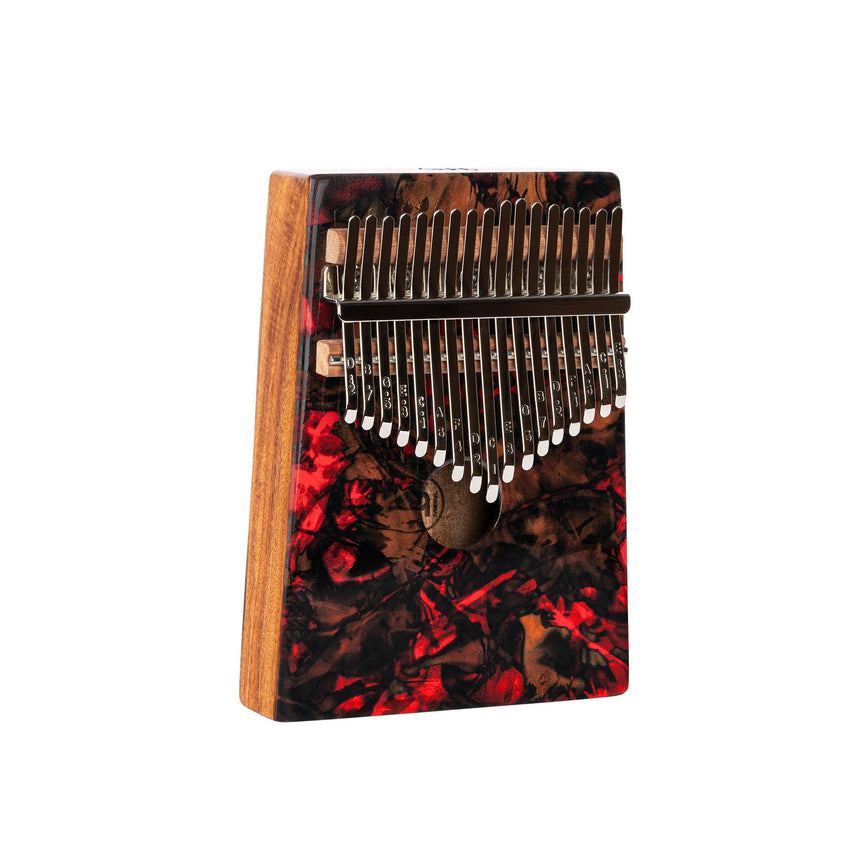 MEINL Percussion Sound Hole Designer Kalimba - Lava mit 17 Tönen (KA17LV) - Musik-Ebert Gmbh