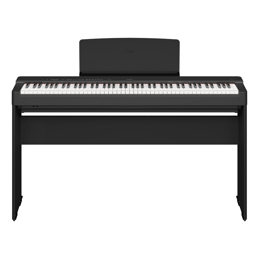 Yamaha Stage Piano P-225 Schwarz Bundle mit Ständer, Pedalen und Kopfhörer