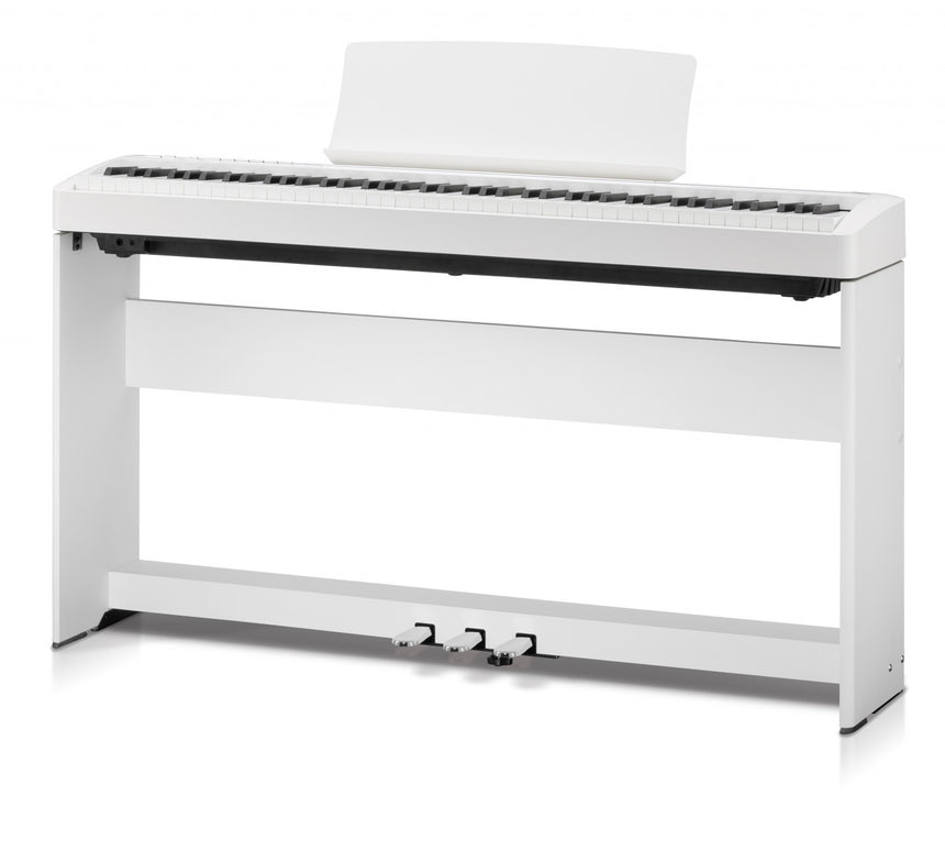 Kawai ES120 White Bundle avec support, pédales et écouteurs