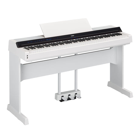 Yamaha P-S500 White Bundle avec support, pédales et écouteurs