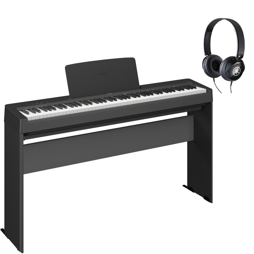 Pack Yamaha P-145 avec support et écouteurs