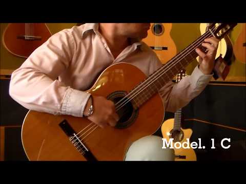 Alhambra 1C Black Satin Konzertgitarre 4/4