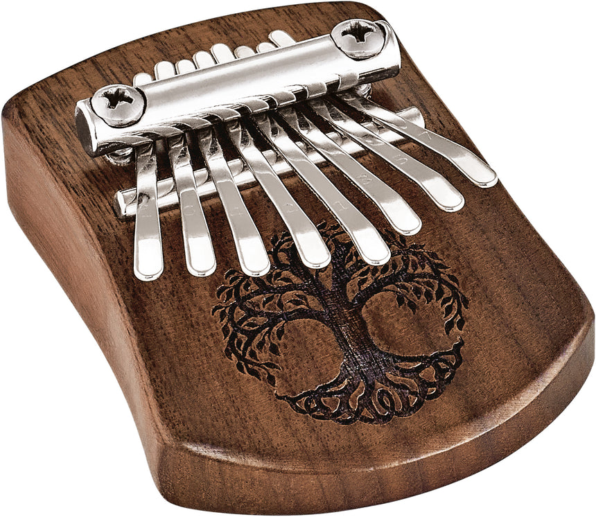 MEINL Sonic Energy Solid "Tree of Life" Mini Kalimba - 8 Töne / Schwarzes Walnussholz - Musik-Ebert Gmbh