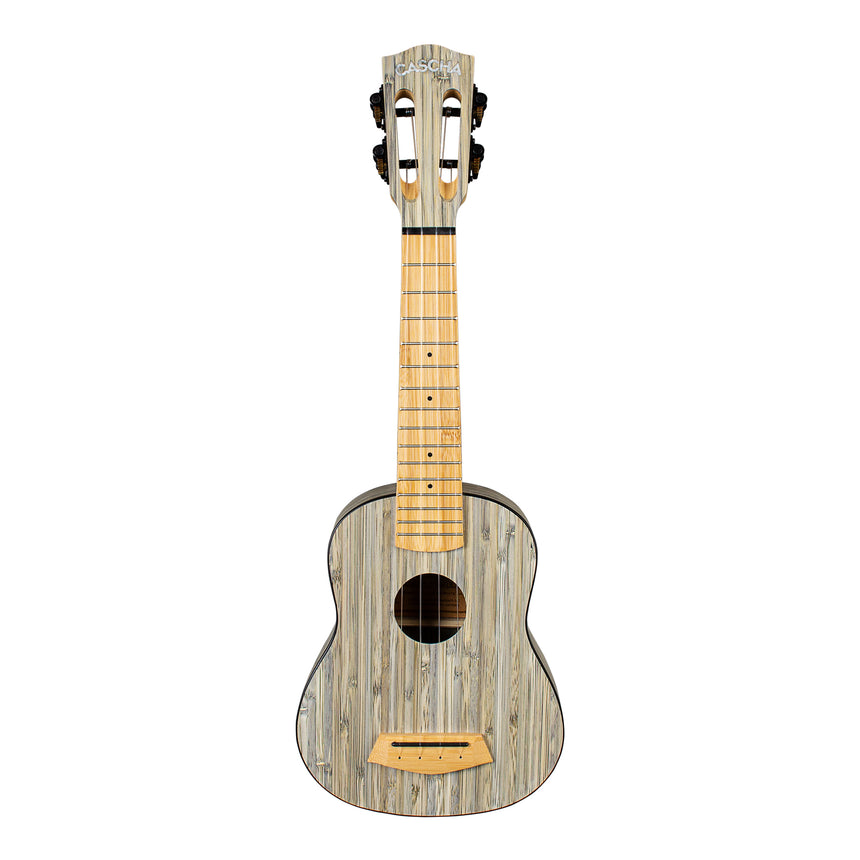 Cascha Sopran Ukulele Bamboo Graphit - Musik-Ebert Gmbh