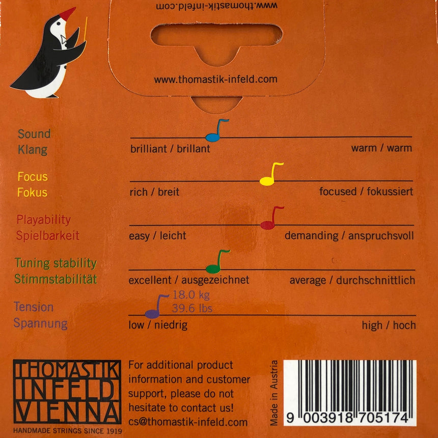 Thomastik Alphayue Synthetic Core AL100 Violinsaiten Satz 1/4 - Musik-Ebert Gmbh