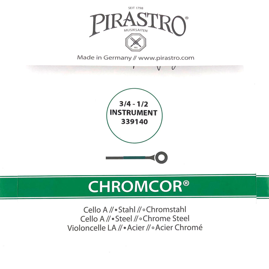 Pirastro Chromcor Cellosaiten Satz 3/4-1/2 - Musik-Ebert Gmbh