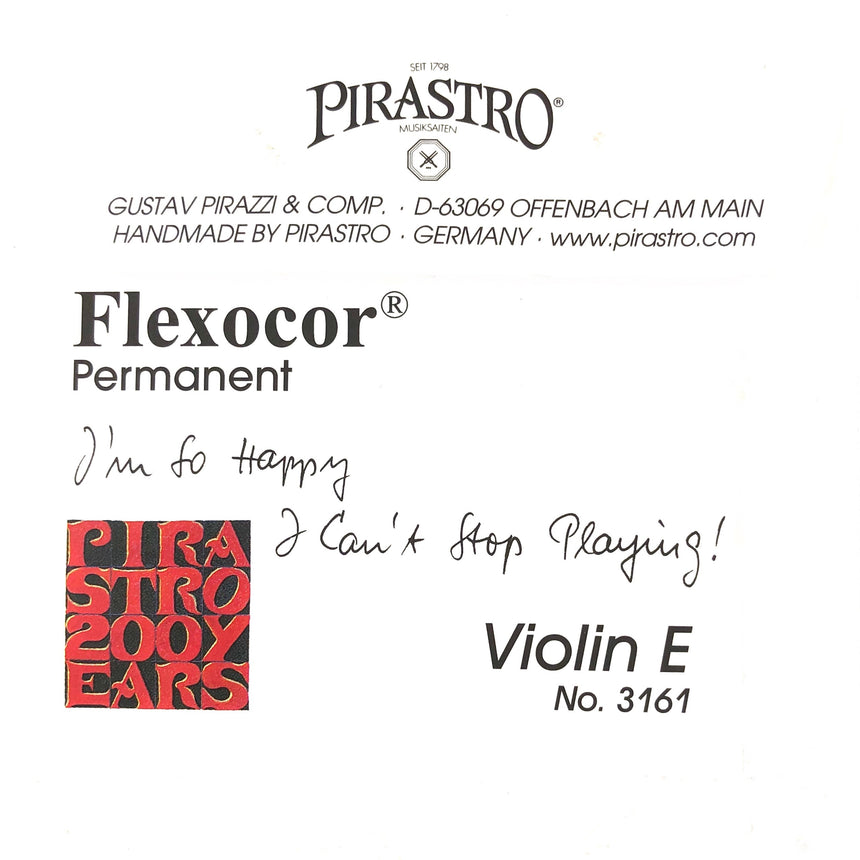 Pirastro Flexocore Permanent Violinsaiten Satz 4/4 - Musik-Ebert Gmbh