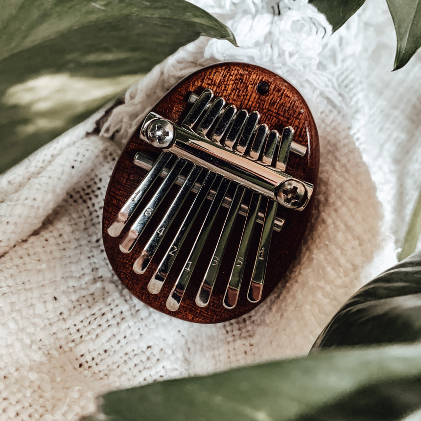 MEINL Sonic Energy Mini Kalimba, 8 Töne, Sapeli (KL8MINI) - Musik-Ebert Gmbh