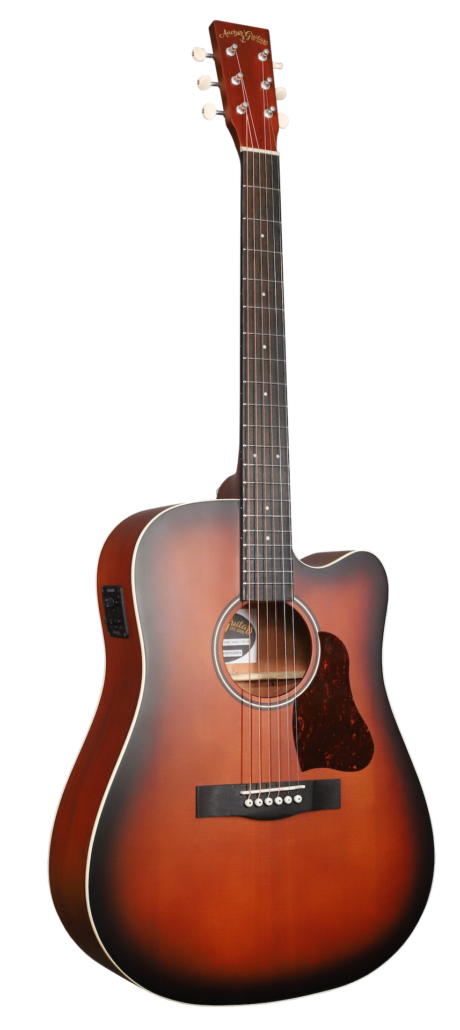 Anchor Guitars New York Tabac CW AE Westerngitarre mit Tonabnehmer - Musik-Ebert Gmbh